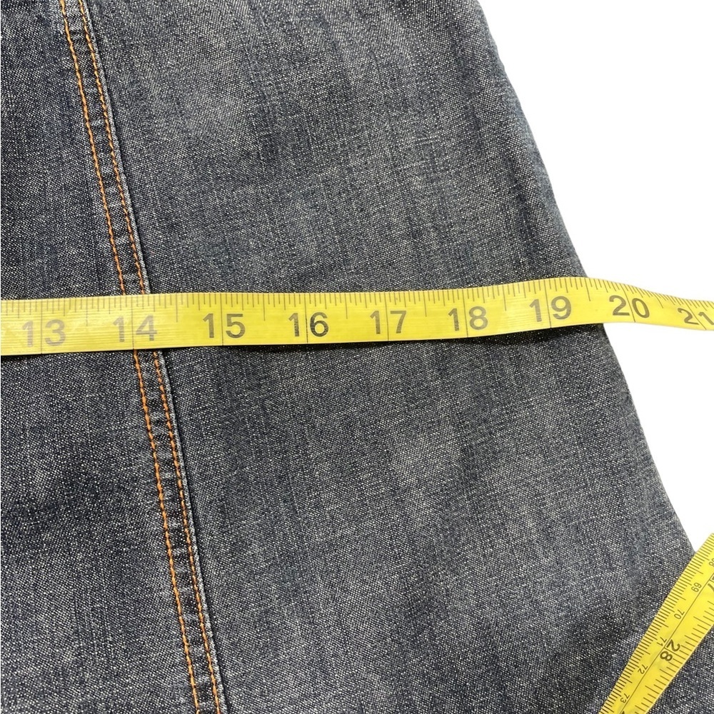 Sigurd Olsen blue denim midi boho skirt size 8P - Picture 11 of 15
